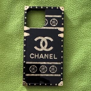 Black and Silver Phone Case